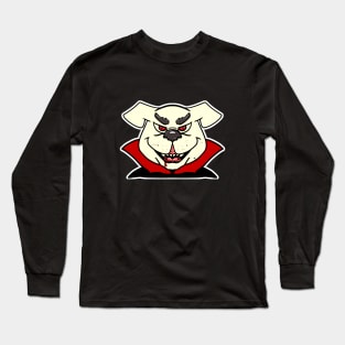 Dracula dog vampire Long Sleeve T-Shirt
